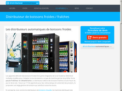 Détails : Les distributeurs de boissons froides et les fontaines à eau